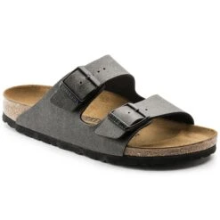 Birkenstock Arizona Birko-Flor Pull Up Anthracite