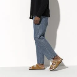 Birkenstock Arizona Shearling Suede Leather Mink 11 Birkenstock Arizona Shearling Suede Leather Mink -Birkenstock Shop 1001135 f look m