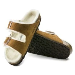 Birkenstock Arizona Shearling Suede Leather Mink 13 Birkenstock Arizona Shearling Suede Leather Mink -Birkenstock Shop 1001135 sole