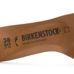Birkenstock Comfort Toeless Insole Leather Leather Brown -Birkenstock Shop 1001245 detail 1