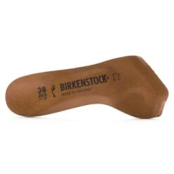 Birkenstock Comfort Toeless Insole Leather Leather Brown -Birkenstock Shop 1001245 top