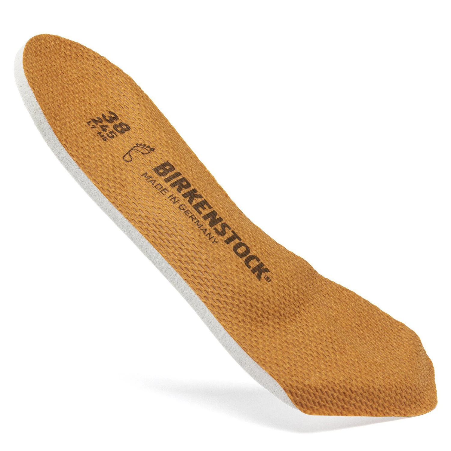 Birkenstock 3/4 Length Insole Birko-Tex Textile Brown 9 Birkenstock 3/4 Length Insole Birko-Tex Textile Brown - Image 9
