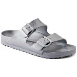Birkenstock Arizona Essentials EVA Metallic Silver
