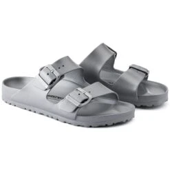 Birkenstock Arizona Essentials EVA Metallic Silver -Birkenstock Shop 1003491 pair