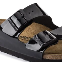 Birkenstock Arizona Birko-Flor Patent Black Patent 12 Birkenstock Arizona Birko-Flor Patent Black Patent -Birkenstock Shop 1005292 detail 1