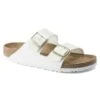 Birkenstock Arizona Birko-Flor Patent Patent White -Birkenstock Shop 1005294