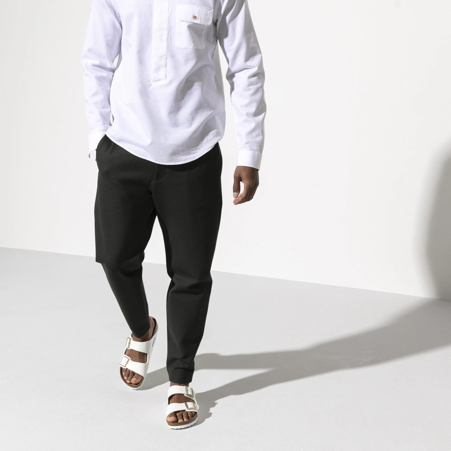 Birkenstock Arizona Birko-Flor Patent Patent White 8 Birkenstock Arizona Birko-Flor Patent Patent White - Image 8