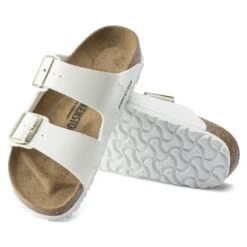 Birkenstock Arizona Birko-Flor Patent Patent White 13 Birkenstock Arizona Birko-Flor Patent Patent White -Birkenstock Shop 1005294 sole