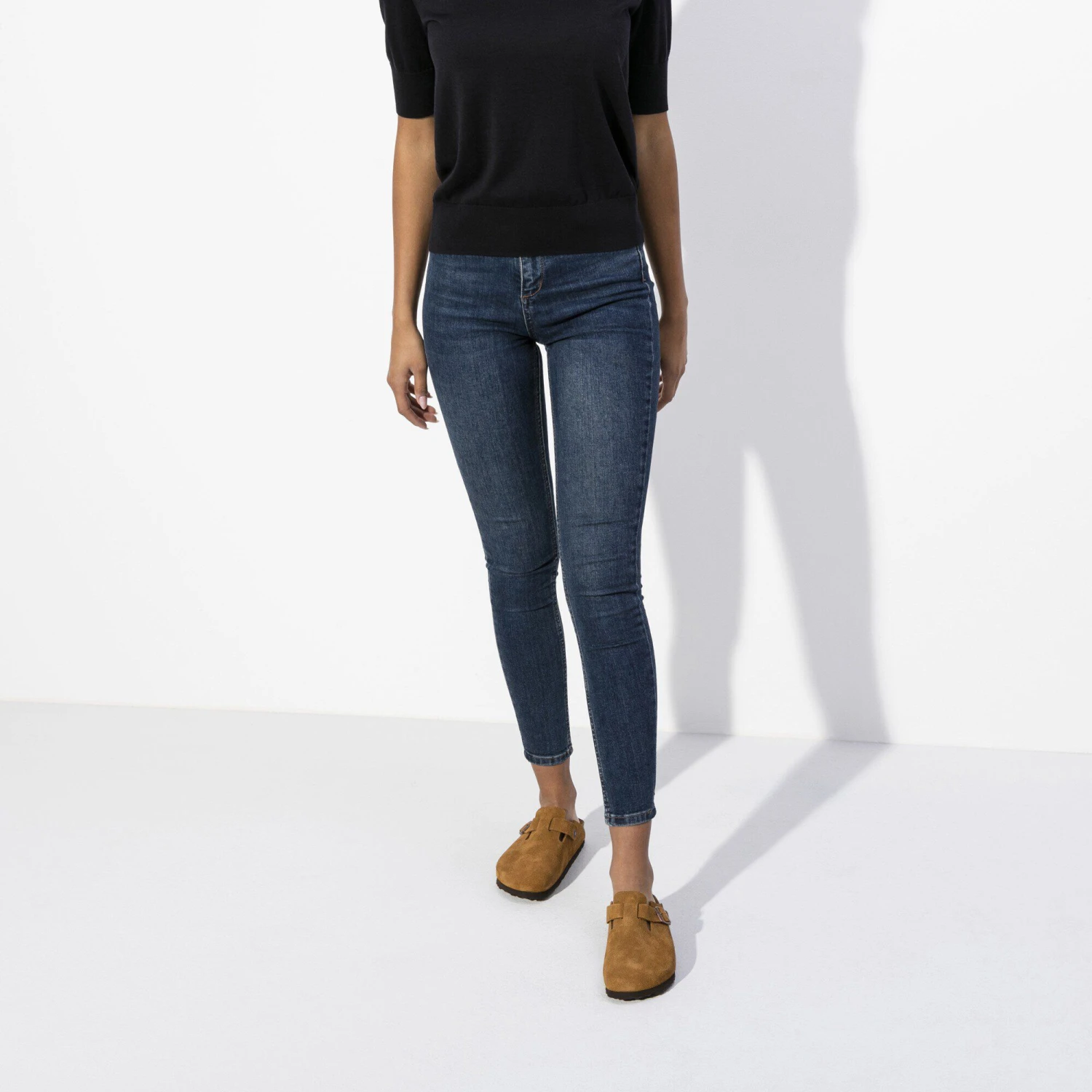 Birkenstock Boston Soft Footbed Suede Leather Mink 6 Birkenstock Boston Soft Footbed Suede Leather Mink - Image 6