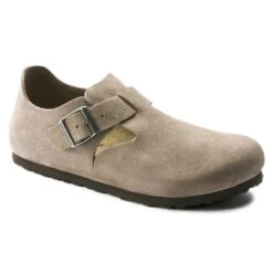 Birkenstock London Suede Leather Taupe