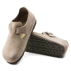 Birkenstock London Suede Leather Taupe -Birkenstock Shop 1010504 sole