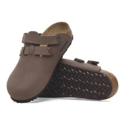 Birkenstock Kay Kids Birkibuc Mocha -Birkenstock Shop 1011408 sole
