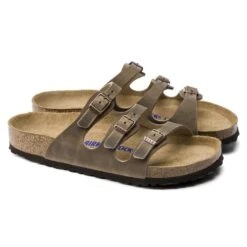Birkenstock Florida Soft Footbed Oiled Leather Tobacco Brown -Birkenstock Shop 1011432 pair