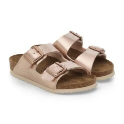 Birkenstock Arizona Kids Birko-Flor Electric Metallic Copper -Birkenstock Shop 1012477 pair