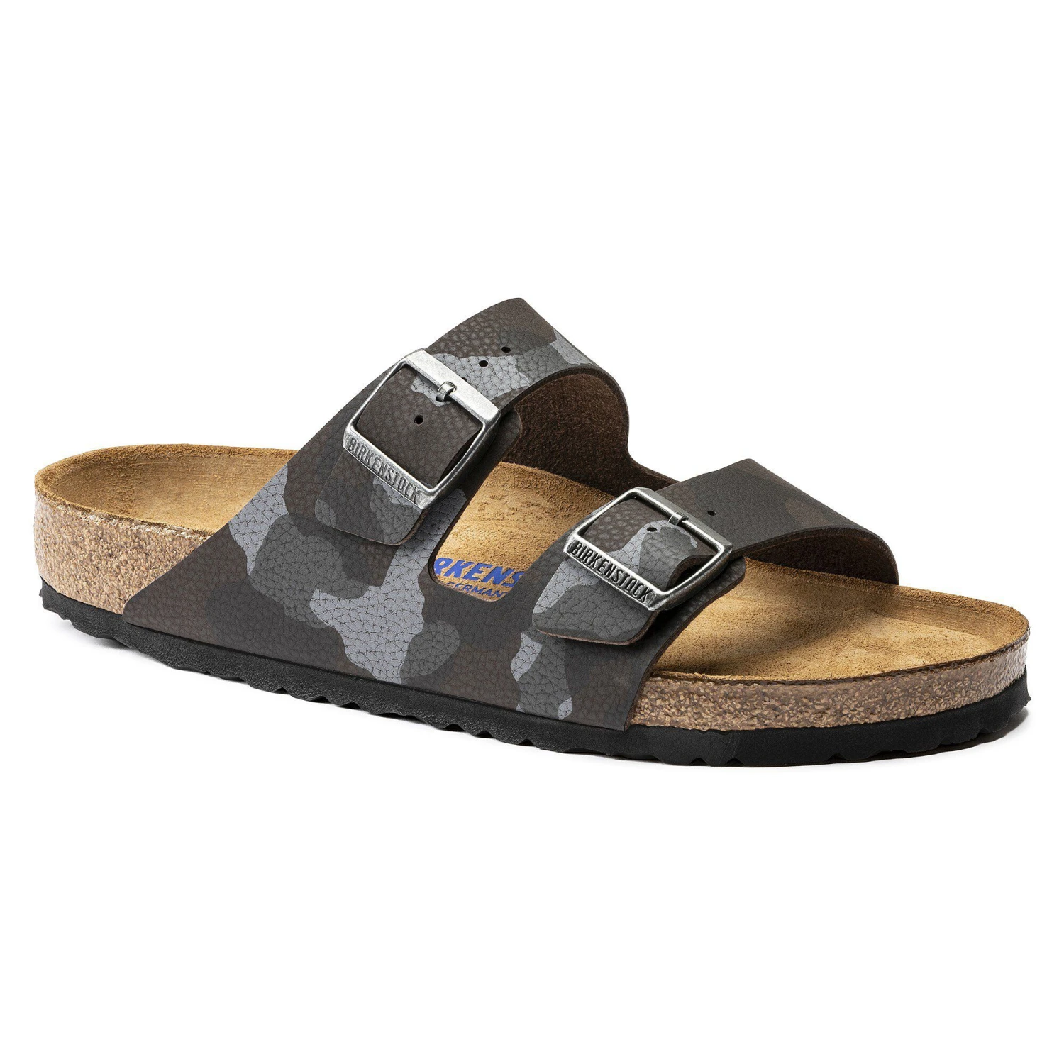 Birkenstock Arizona Soft Footbed Birko-Flor Desert Soil Camouflage Brown 1 Birkenstock Arizona Soft Footbed Birko-Flor Desert Soil Camouflage Brown