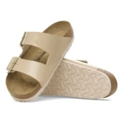 Birkenstock Arizona Birko-Flor Patent Sand -Birkenstock Shop 1013069 sole