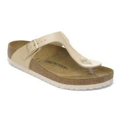 Birkenstock Gizeh Birko-Flor Patent Patent Sand