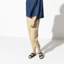 Birkenstock Arizona Soft Footbed Oiled Leather Blue -Birkenstock Shop 1013644 f look f