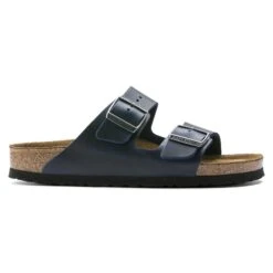 Birkenstock Arizona Soft Footbed Oiled Leather Blue -Birkenstock Shop 1013644 side