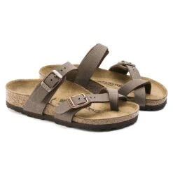 Birkenstock Mayari Kids Birkibuc Mocha -Birkenstock Shop 1014177 pair