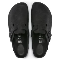 Birkenstock Boston Leather Black -Birkenstock Shop 1014421 top