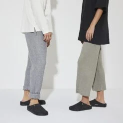 Birkenstock Zermatt Shearling Wool Felt Anthracite -Birkenstock Shop 1015090 detail 7