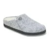 Birkenstock Zermatt Kids Shearling Wool Felt Light Gray -Birkenstock Shop 1015182