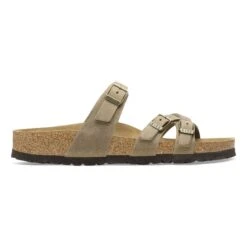 Birkenstock Franca Oiled Leather Tobacco Brown 8 Birkenstock Franca Oiled Leather Tobacco Brown -Birkenstock Shop 1015930 side