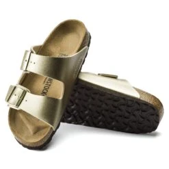 Birkenstock Arizona Birko-Flor Gold -Birkenstock Shop 1016111 sole