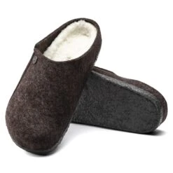 Birkenstock Zermatt Shearling Wool Felt Mocha -Birkenstock Shop 1016570 sole