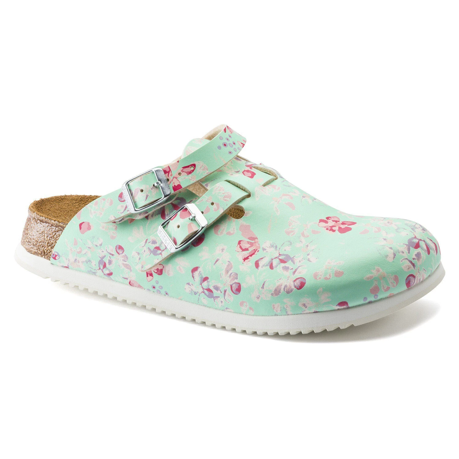 Birkenstock Kay SL Birko-Flor Flower Field Mint 1 Birkenstock Kay SL Birko-Flor Flower Field Mint