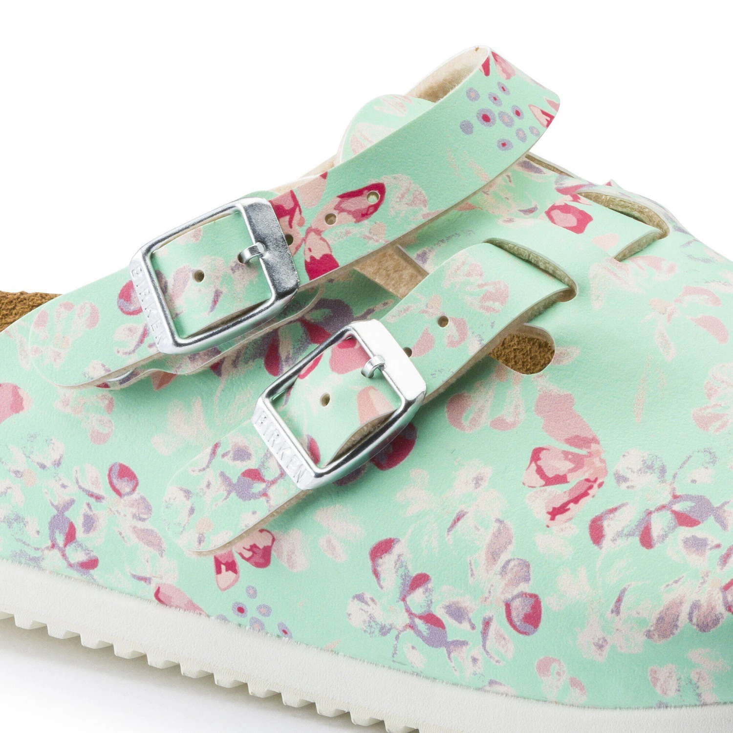 Birkenstock Kay SL Birko-Flor Flower Field Mint 4 Birkenstock Kay SL Birko-Flor Flower Field Mint - Image 4