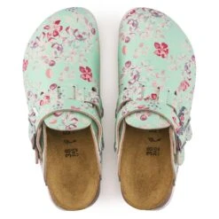 Birkenstock Kay SL Birko-Flor Flower Field Mint 7 Birkenstock Kay SL Birko-Flor Flower Field Mint -Birkenstock Shop 1016660 top