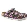 Birkenstock Kay SL Birko-Flor Blooming Roses Black -Birkenstock Shop 1016662