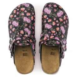 Birkenstock Kay SL Birko-Flor Blooming Roses Black 7 Birkenstock Kay SL Birko-Flor Blooming Roses Black -Birkenstock Shop 1016662 top