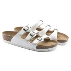 Birkenstock Florida Birko-Flor White -Birkenstock Shop 1016765 pair