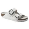 Birkenstock Arizona Big Buckle Leather White -Birkenstock Shop 1016826
