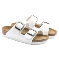 Birkenstock Arizona Kids Birko-Flor White -Birkenstock Shop 1016934 pair