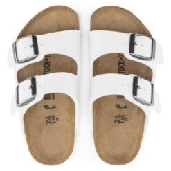 Birkenstock Arizona Kids Birko-Flor White -Birkenstock Shop 1016934 top