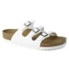 Birkenstock Florida Birko-Flor White