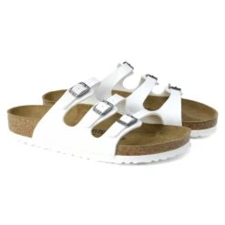 Birkenstock Florida Birko-Flor White -Birkenstock Shop 1017067 pair