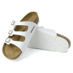 Birkenstock Florida Birko-Flor White -Birkenstock Shop 1017067 sole
