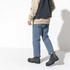 Birkenstock Stalon Nubuck Leather Graphite -Birkenstock Shop 1017319 f look m