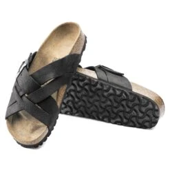 Birkenstock Lugano Oiled Leather Camberra Old Black -Birkenstock Shop 1017465 sole
