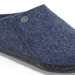 Birkenstock Zermatt Shearling Wool Felt Dark Blue -Birkenstock Shop 1017535 detail 1