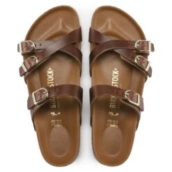Birkenstock Franca Oiled Leather Cognac -Birkenstock Shop 1017568 top