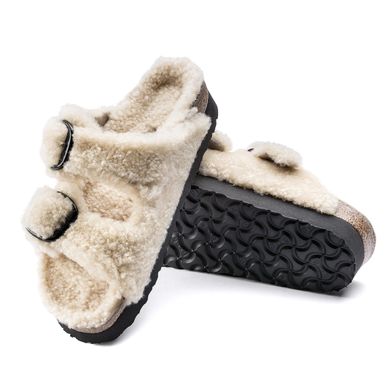 Arizona Big Buckle Shearling Shearling Teddy Eggshell 6 Arizona Big Buckle Shearling Shearling Teddy Eggshell - Image 6