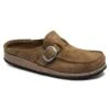 Birkenstock Buckley Suede Leather Tea