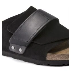Birkenstock Kyoto Oiled Leather-Suede Leather Black 10 Birkenstock Kyoto Oiled Leather-Suede Leather Black -Birkenstock Shop 1018121 detail 1