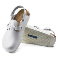 Birkenstock Kay SL Leather White -Birkenstock Shop 1018228 sole